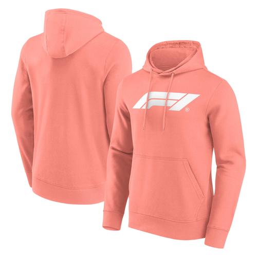 Formel 1 Mono Logo Grafik-Kapuzenpullover – Coral Haze