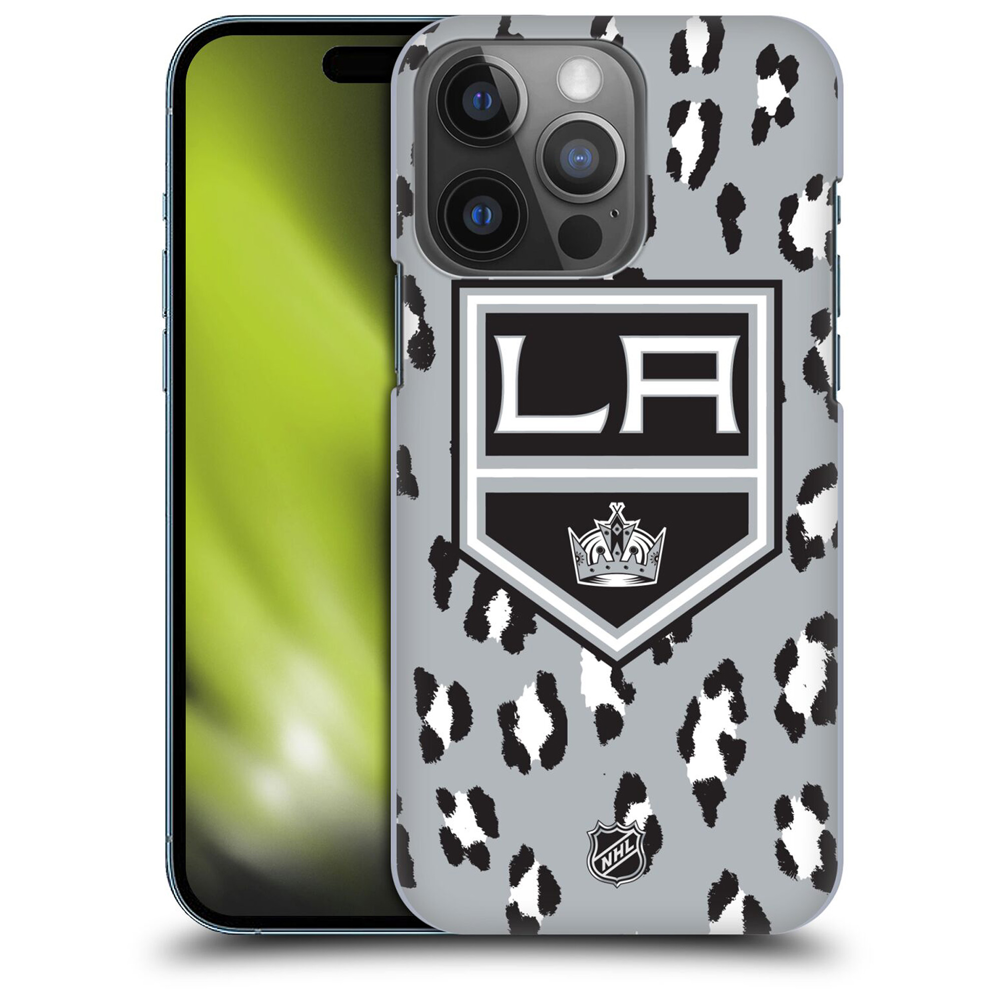 Los Angeles Kings NHL Leopard Grafik Phone Case - iPhone Image