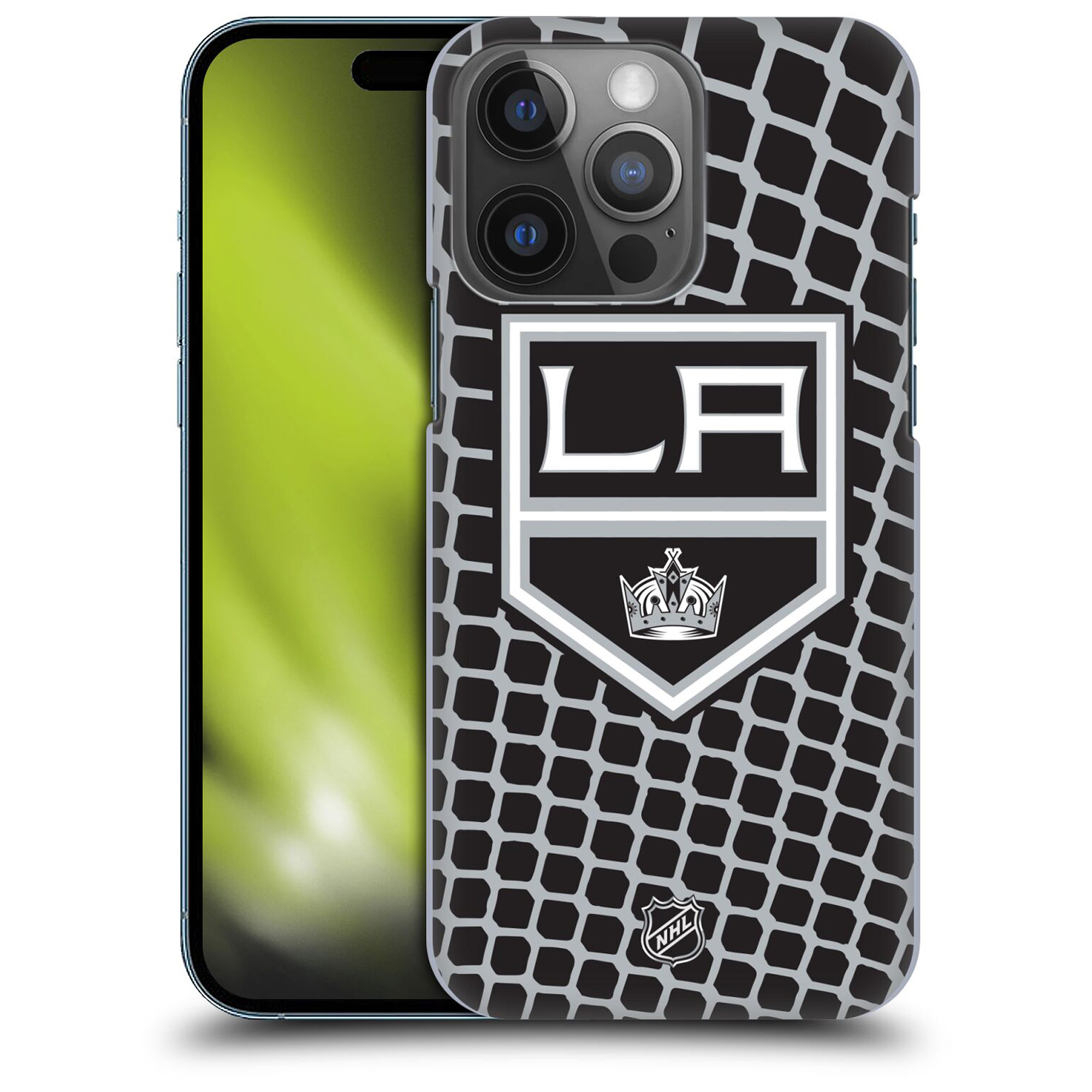 Los Angeles Kings NHL Net Pattern Grafik Phone Case - iPhone Image