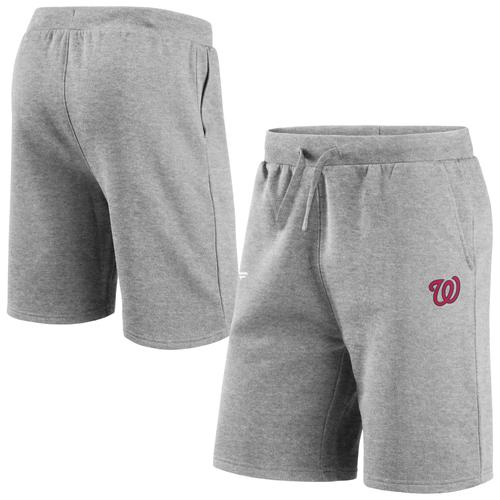 Fleece-Shorts mit primärem Logo der Washington Nationals und Grafik