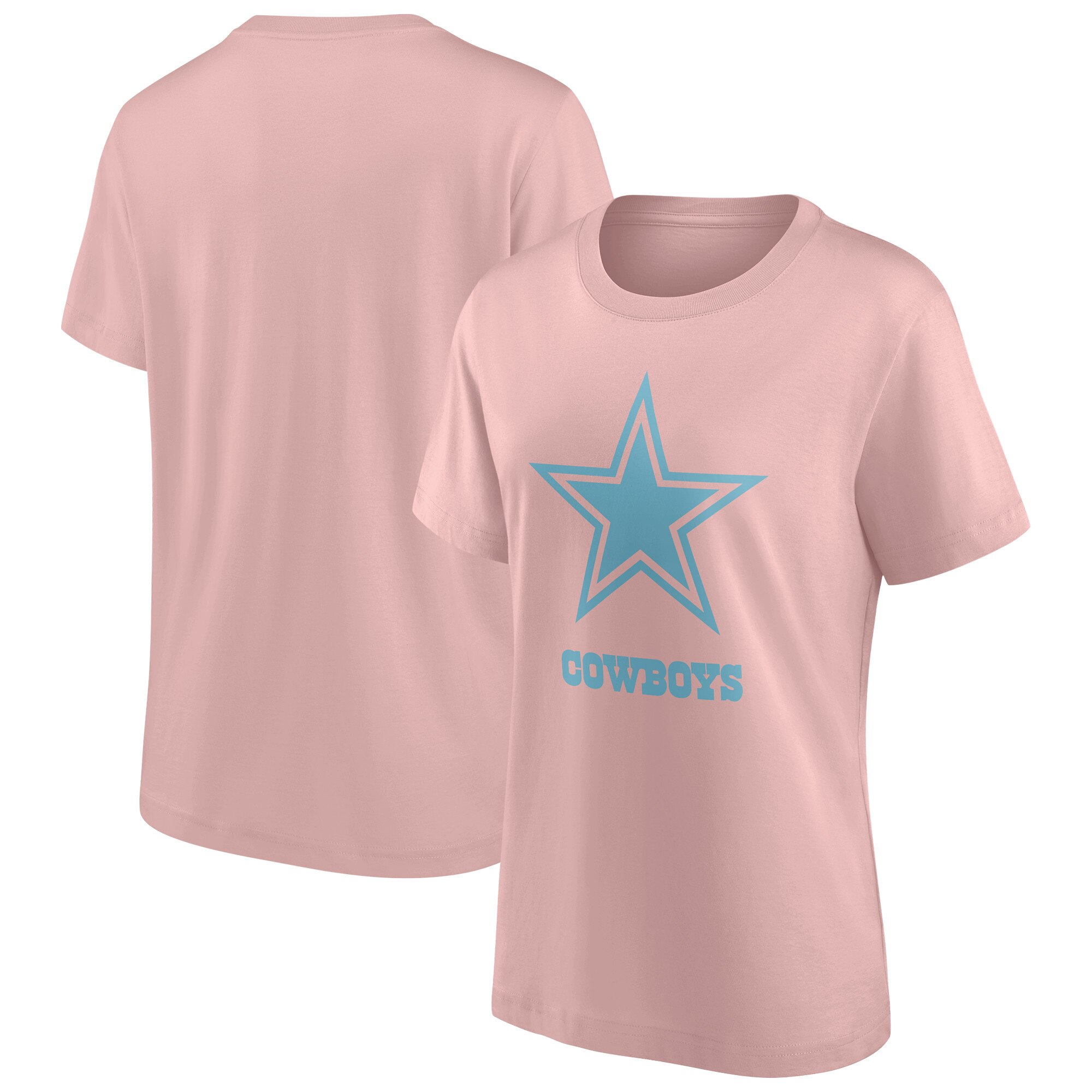 Dallas Cowboys T-Shirt mit modischem Farblogo - Damen Image