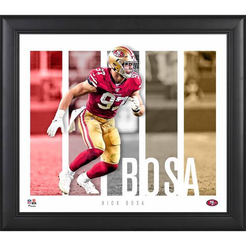 Nick Bosa San Francisco 49ers Gerahmte 15