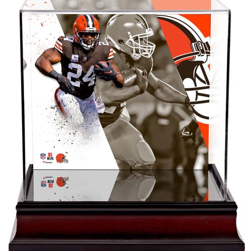 Nick Chubb Cleveland Browns Deluxe Mini-Helmkoffer