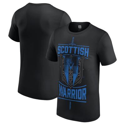 WWE Drew McIntyre Clash at the Castle Scottish Warrior T-Shirt - Schwarz - Herren Image