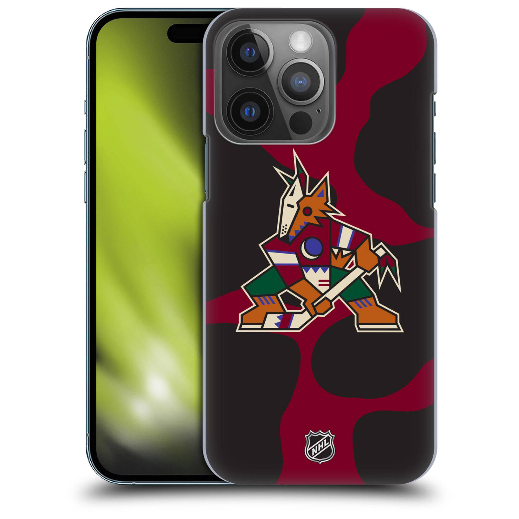 Arizona Coyotes NHL Cow Pattern Grafik Phone Case - iPhone Image