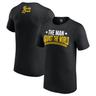 WWE Becky Lynch The Man Against World T-Shirt - Black Mens