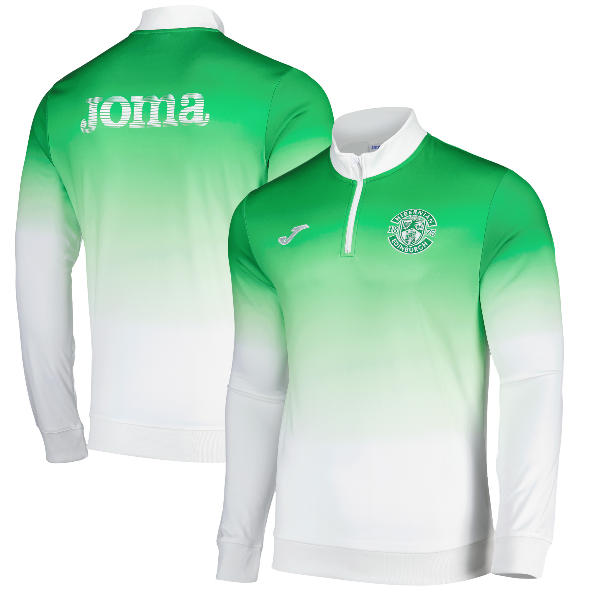 Haut intermédiaire d'avant-match Hibernian Joma Domicile - Red /Blanc