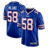 Buffalo Bills Nike Home Game Jersey - Royal Matt Milano Mens