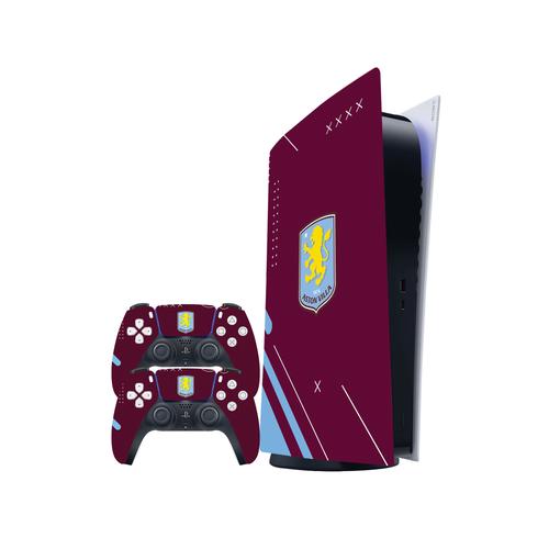 Skin-Set für digitale Konsole und Controller von Aston Villa