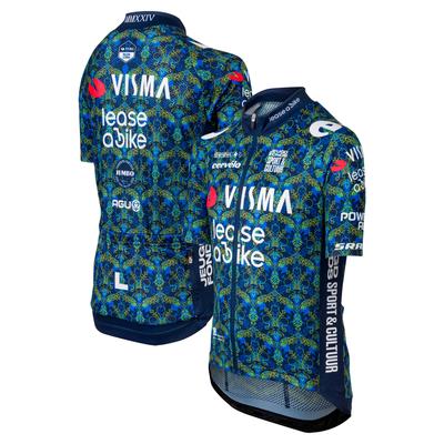 Team Visma Lease a Bike 2024 Replik TDF Trikot - Kinder