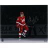 David Perron Detroit Red Wings Autographed 16"" x 20"" Jersey Celebrating Photograph