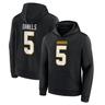 Washington Commanders Name & Number Graphic Hoodie - Jayden Daniels 5 Youth