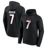 Atlanta Falcons Name & Number Graphic Hoodie - Bijon Robinson 7 Mens