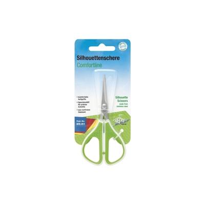 WEDO Silhouettenschere Comfortline Edelstahl 11,4 cm spitz apfelgrün