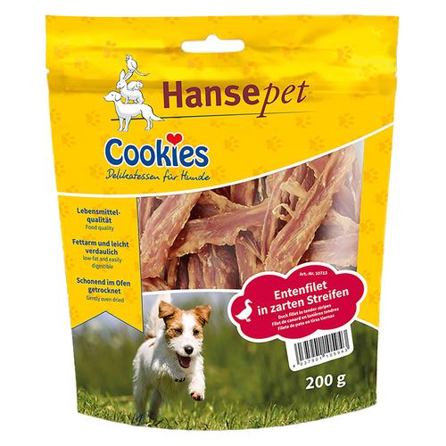 Hansepet Cookies Entenfilet in Streifen - Sparpaket: 6 x 200 g