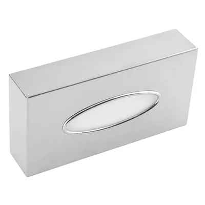 Mediclinics Kosmetiktücher-Box/ Taschentuch/ Tissue Spender Edelstahl hochglanz - Artikel 13672 Image