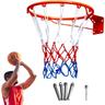 Canestro da basket, Set canestro da basket con rete Arancione 45 cm