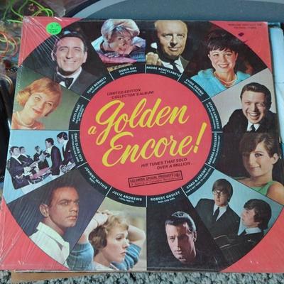 Columbia Media | 2 For $20golden Encore Lp | Color: Blue/Red | Size: Os