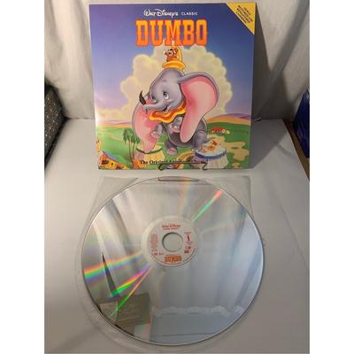 Disney Other | Dumbo Laserdisc Ld - Walt Disney Masterpiece Remastered-Elephant Not Dvd | Color: Blue/White | Size: Os