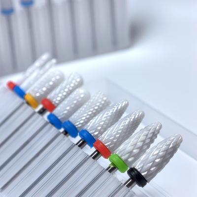 TEMU 10-piece Ceramic Nail File Set With No Fragrance, Includes 10 Files For Dead Skin Removal And Shaping