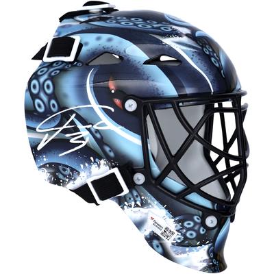 Philipp Grubauer Seattle Kraken signierte Mini-Torwartmaske Image
