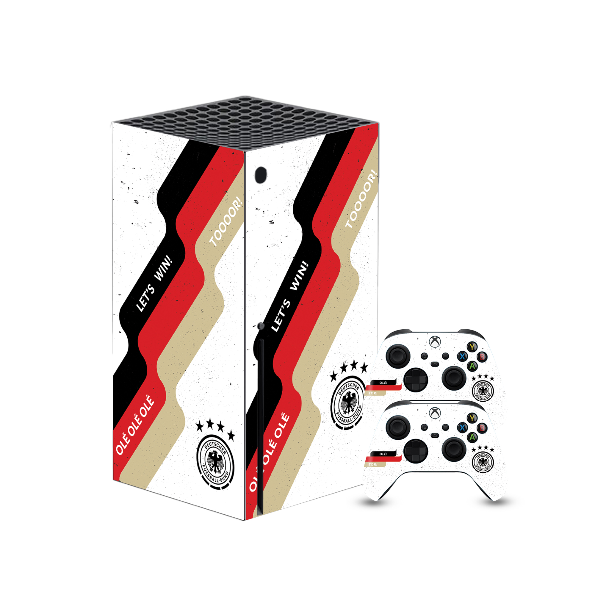 DFB XBOX Series X Controller & Konsolen-Skin-Set Image