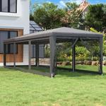 Maison Chic - Tonnelle de Jardin, Tente de Reception, Pavillon de jardin, Tente de fête avec 8