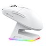 mouse bluetooth attack shark x6 pixart paw3395 connessione tri-mode rgb touch base di ricarica magnetica mouse da gioco macro