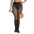 Per donna Sherpa Ghette Autunno Collant comodo Vita normale Elevata elasticità Sportivo Streetwear Nero Marrone Grigio Taglia unica