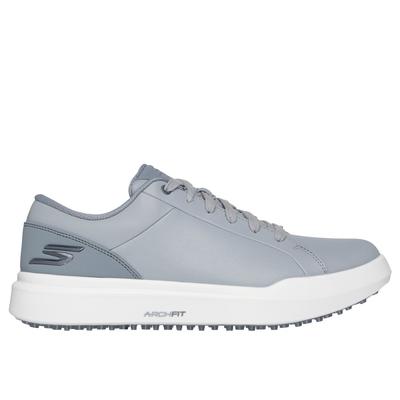 Skechers Men's Relaxed Fit: GO GOLF Drive 6 Shoes | Size 13.0 | Gray | Leather/Synthetic | Arch Fit