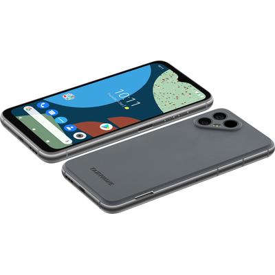 FAIRPHONE Smartphone "Fairphone 4", grau, 256 GB, Mobiltelefone