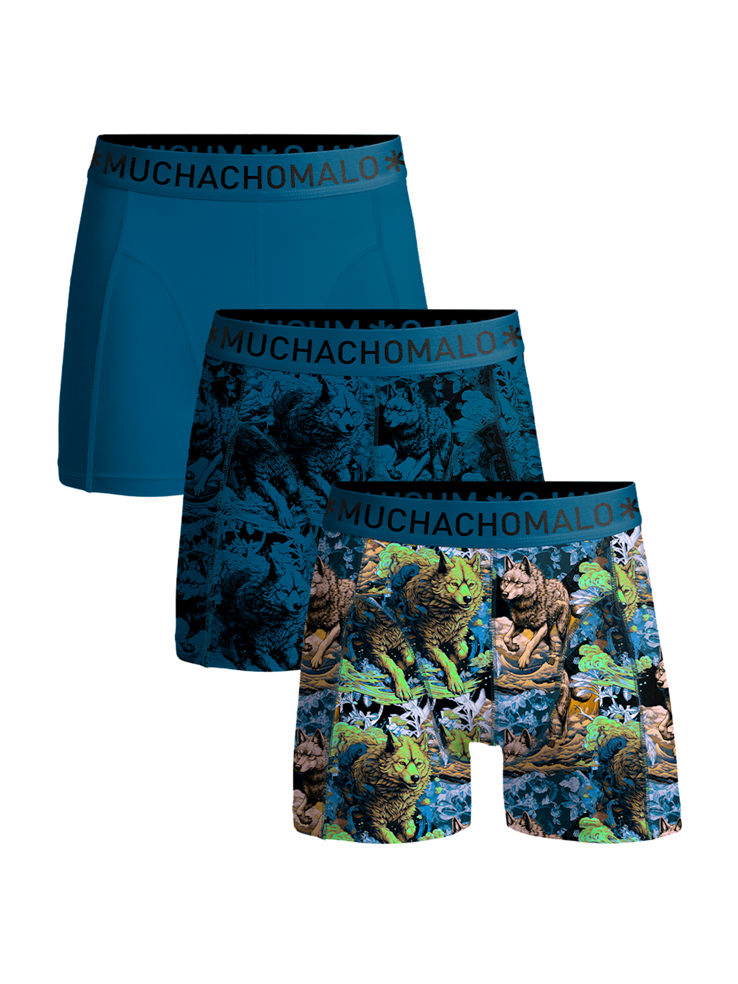 Muchachomalo Herren Boxershorts – 3 Stück – Herren Unterhosen Image