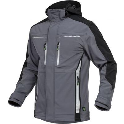 Sommer-Softshelljacke Herren flexs Gr. l grau/schwarz - Leibwächter