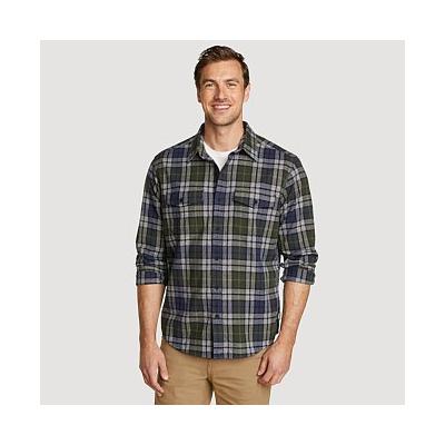 Eddie Bauer Men's Eddie's Favorite Cabin Flannel Shirt - Heather Creek - Size M