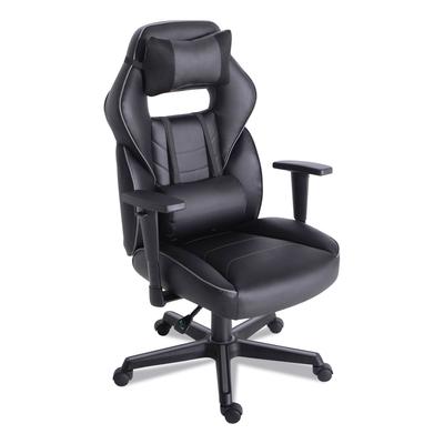 Alera GM4146 Racing Style Ergonomic Gaming Chair, Supports 275 lb, 15.91