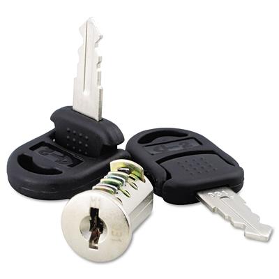 Alera VA50-1111 Core Removable Lock and Key Set, Silver, Two Keys/Set - 1 Set