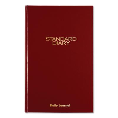 At-A-Glance SD377-13 Standard Diary Daily Journal, 2024 Edition, Wide/Legal Rule, Red Cover, (210) 12 x 7.75 Sheets