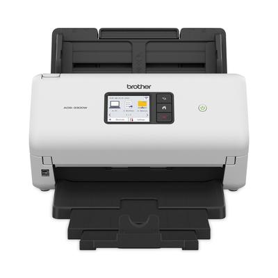 Brother ADS3300W ADS-3300W High-Speed Desktop Scanner, 600 dpi Optical Resolution, 60-sheet ADF