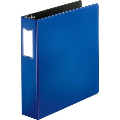 Business Source 33111 D-Ring Binder w/Label Holder, Heavy-Duty, 2