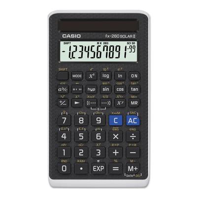 Casio FX260SOLAR11 FX-260 Solar All-Purpose Scientific Calculator, 12-Digit LCD