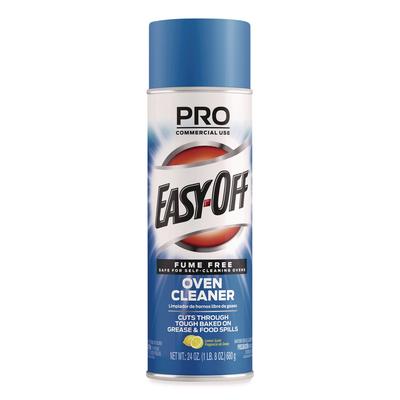 Easy Off 85260EA Fume Free Max Oven Cleaner, Foam, Lemon, 24 oz Aerosol Spray RAC85260EA