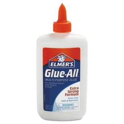Elmer's Products, Inc. E1324 Glue-All White Glue, 7.63 oz, Dries Clear EPIE1324