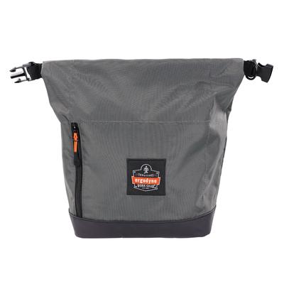 Ergodyne 13186 Arsenal 5186 Full Respirator Bag with Roll Top Closure, 7.5 x 13.5 x 13.5, Gray, Ships in 1-3 Business Days