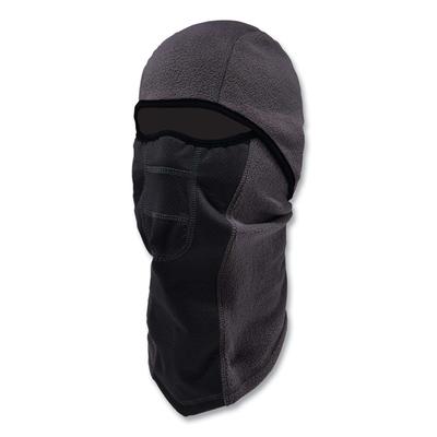 Ergodyne 16835 N-Ferno 6823 Hinged Balaclava Face Mask, Fleece, One Size Fits Most, Gray, Ships in 1-3 Business Days