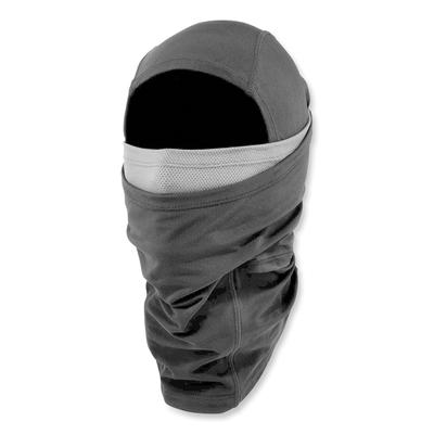 Ergodyne 16844 N-Ferno 6844 Dual-Layer Balaclava Face Mask, Nylon; Spandex, One Size Fits Most, Black, Ships in 1-3 Business Days