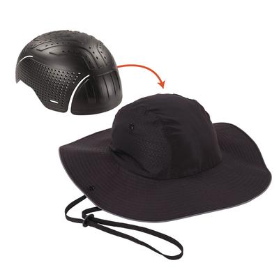 Ergodyne 23459 Skullerz 8957 Lightweight Ranger Hat and Bump Cap Insert, X-Small/Small, Black, Ships in 1-3 Business Days