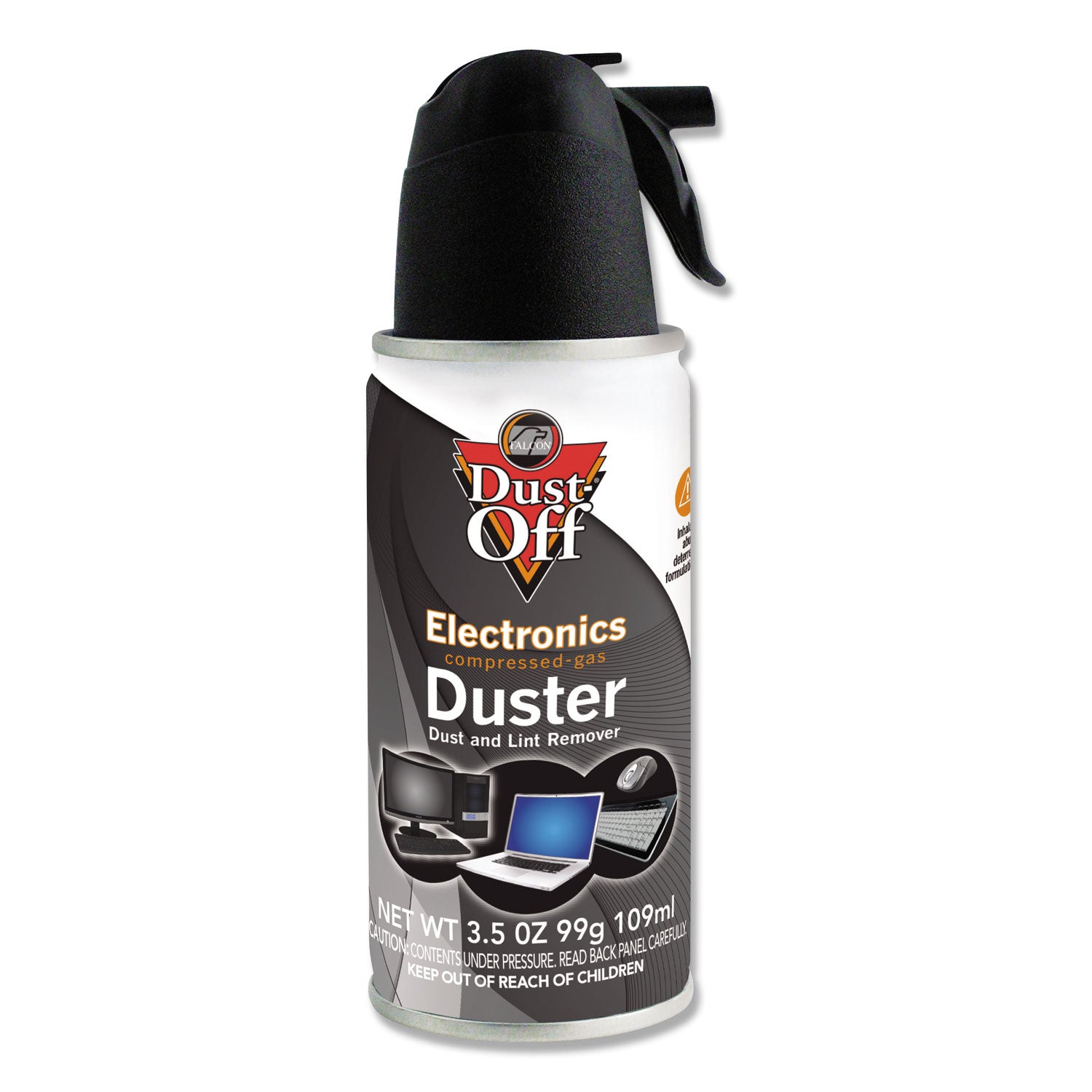 Falcon Safety DPSJC Disposable Compressed Air Duster, 3.5 oz Can FALDPSJC