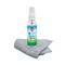 Falcon Safety DPTC Laptop Computer Cleaning Kit, 50mL Spray/Microfiber Cloth - 1 Kit