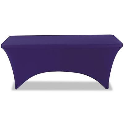 Iceberg 16526 Stretch-Fabric Table Cover, Polyester/Spandex, 30