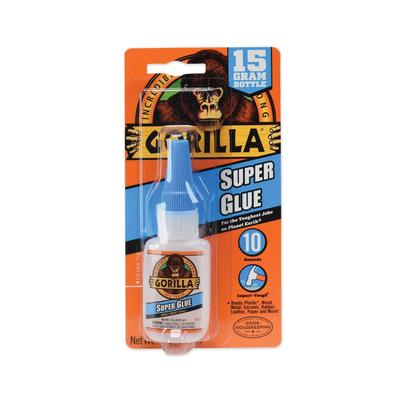 Gorilla Glue Company 7805003 Super Glue, 0.53 oz, Dries Clear